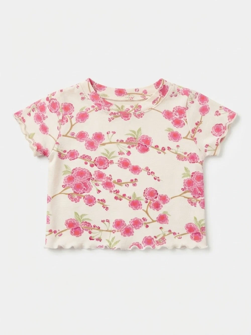 kate quinn Pink Floral Set with Green Headband